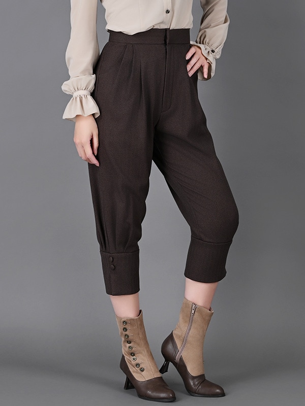 淑女のための乗馬風パンツ ブラック | NO.S PROJECT