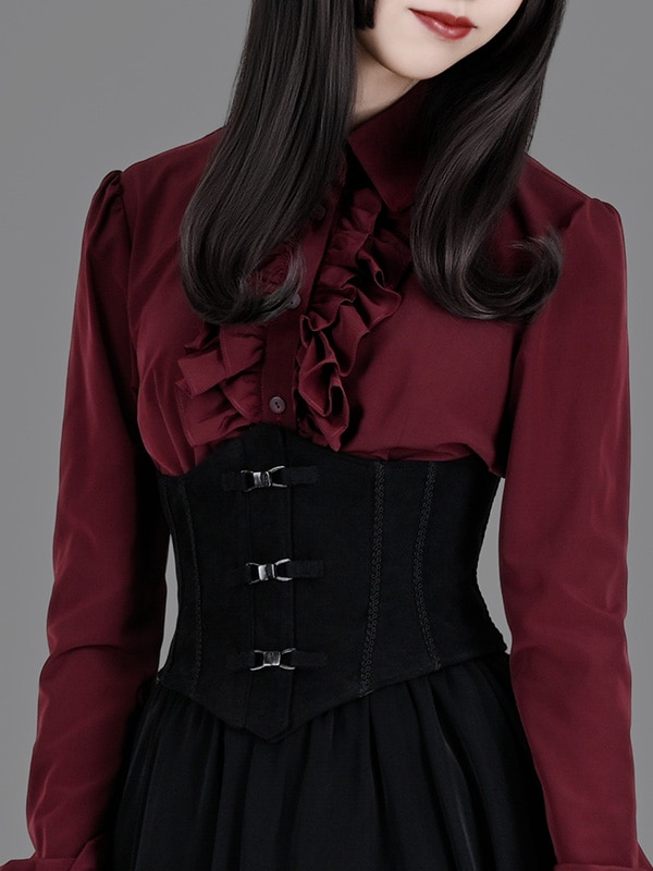 淑女のためのコルセット　ブラック