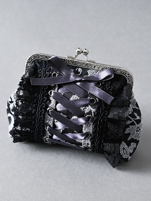 令嬢の秘密ポーチ　ブラック