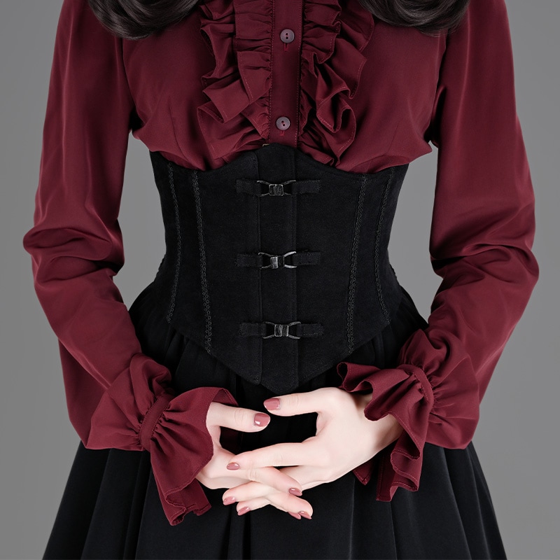 淑女のためのコルセット　ブラック