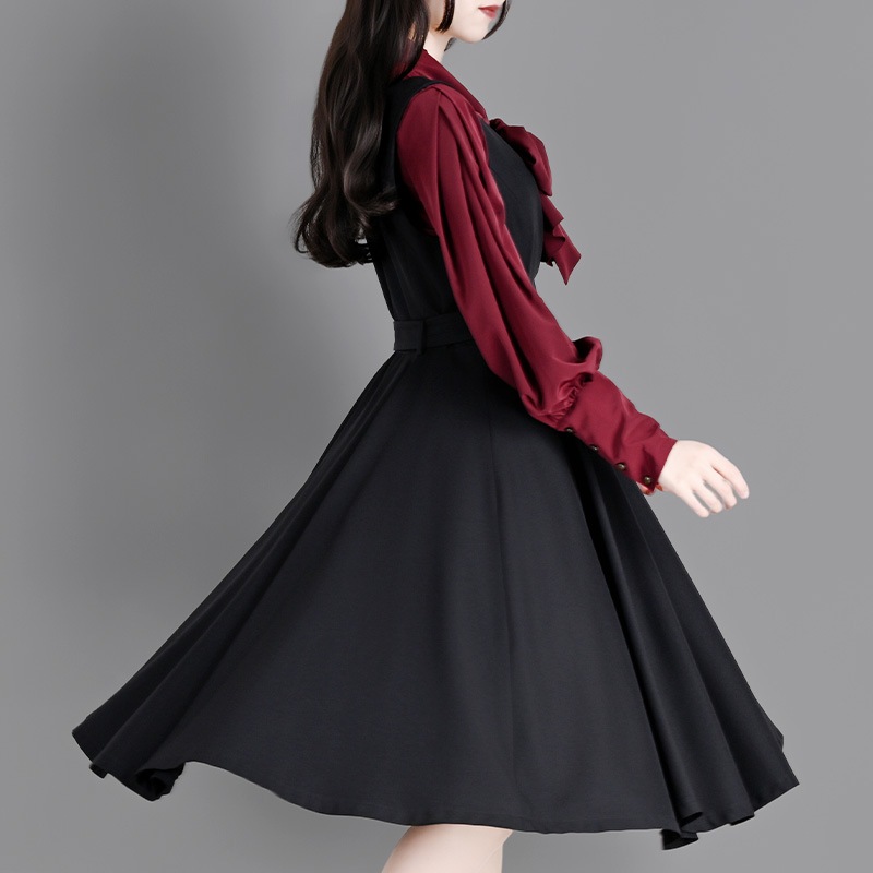 【値下げ!】NO.S PROJECT リノンワンピース　黒 Msize リノン・ワンピース ブラック | NO.S PROJECT