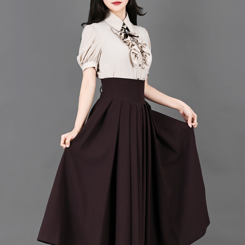 ジゼル・スカート ブラウン | NO.S PROJECT