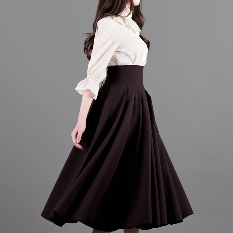 ジゼル・スカート ブラウン | NO.S PROJECT