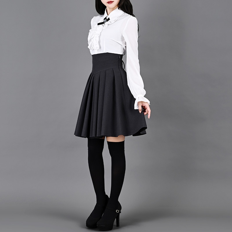 二次元と運命が交差するブラウス ホワイト | NO.S PROJECT