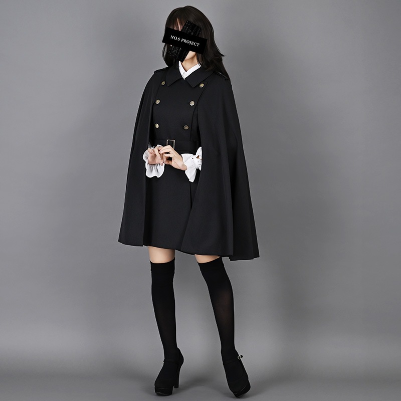 クロークコート ブラック | NO.S PROJECT