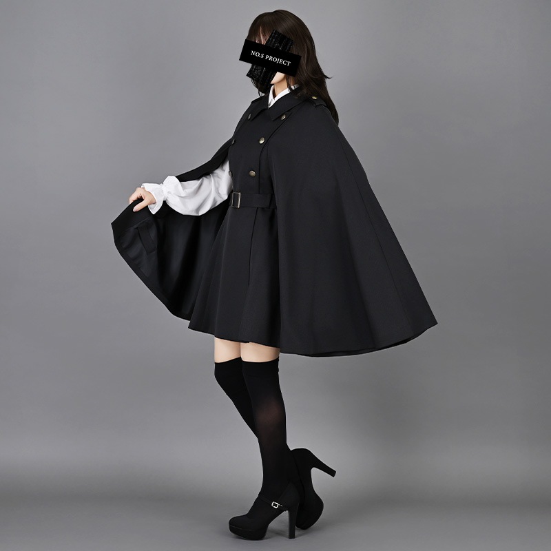 クロークコート ブラック | NO.S PROJECT