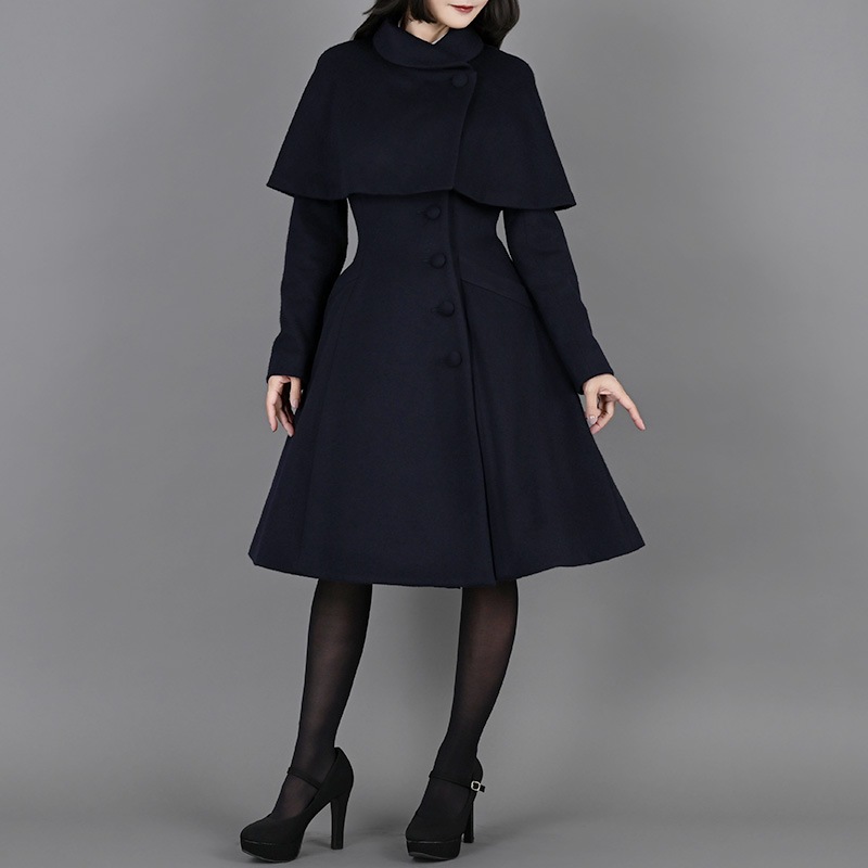 受注販売】ベルシック・コート ネイビー | NO.S PROJECT