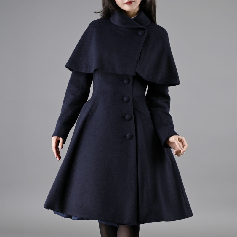 受注販売】ベルシック・コート ネイビー | NO.S PROJECT