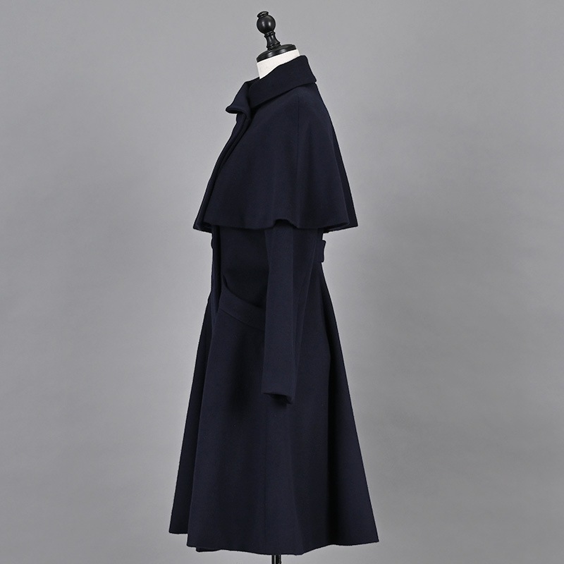 NO.S PROJECT クロークコート ノスプロジェクト ネイビー 新作】クロークコート ネイビー | NO.S PROJECT BLOG