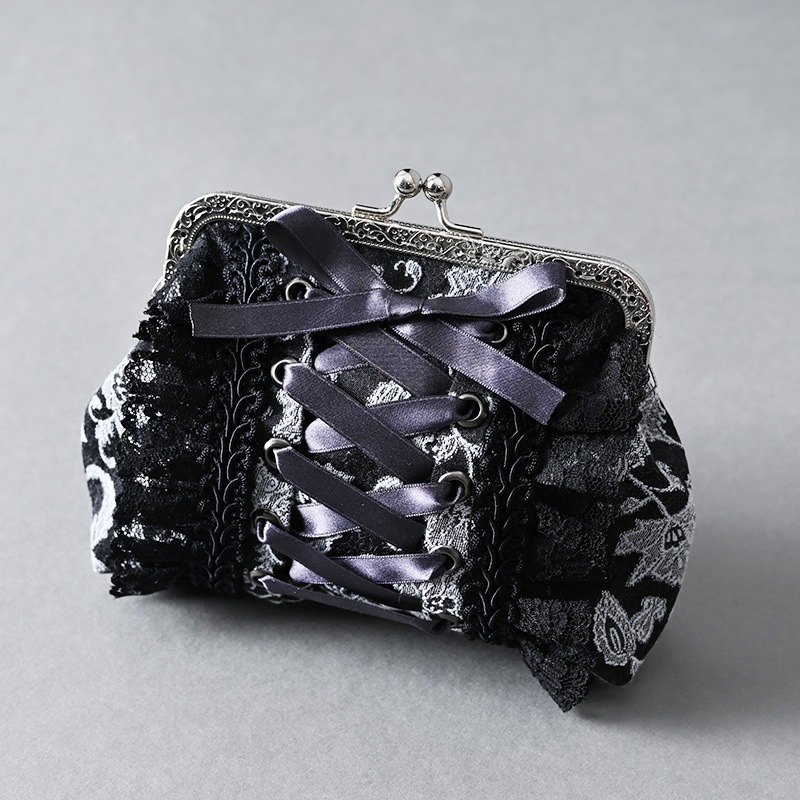 令嬢の秘密ポーチ　ブラック