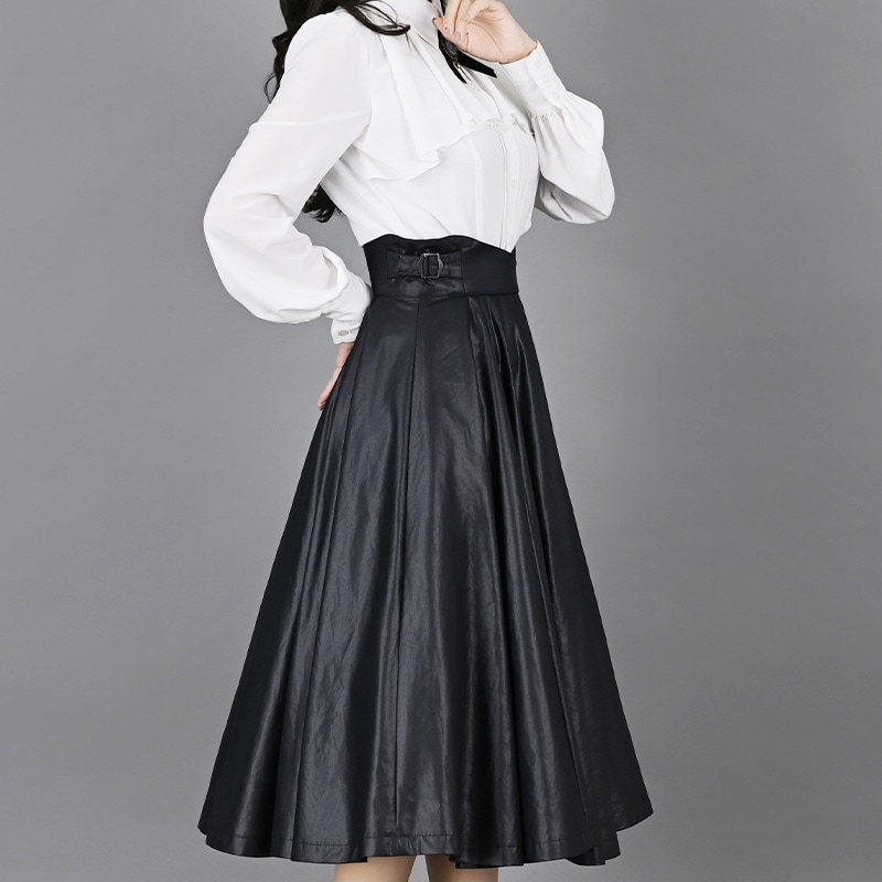 イヴェル・スカート　ブラック