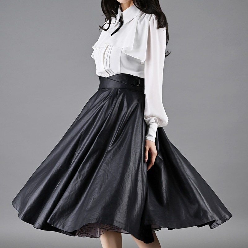 イヴェル・スカート　ブラック