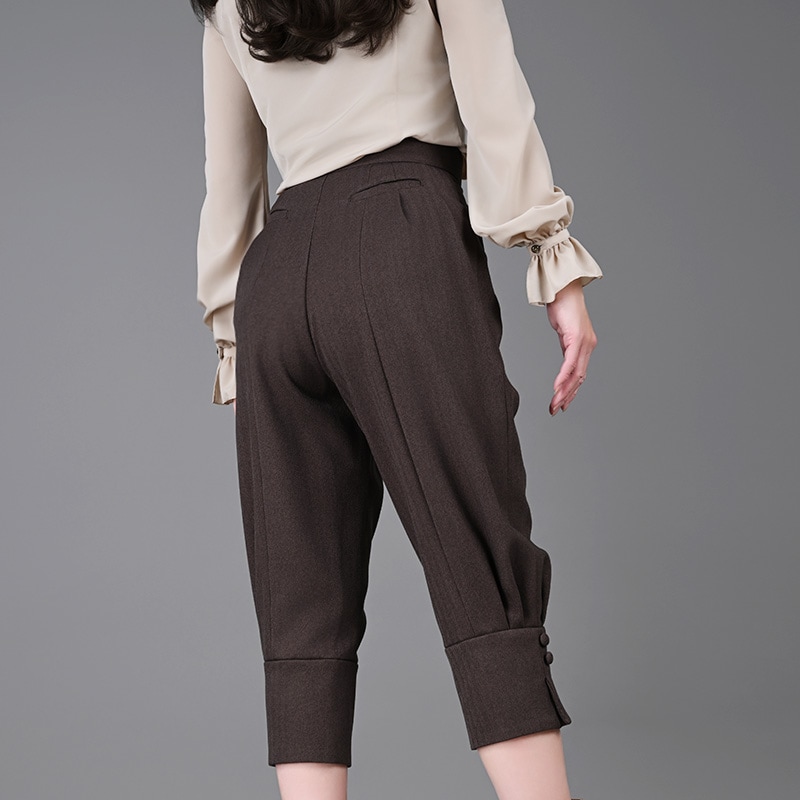 淑女のための乗馬風パンツ ブラウン | NO.S PROJECT