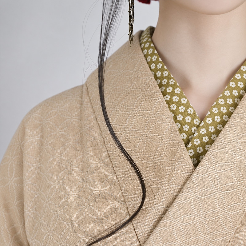 いなせな兎　浴衣・帯・帯飾り・かんざしセット