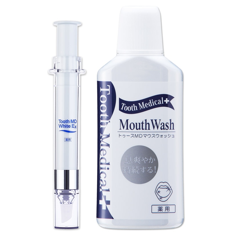 単発】トゥースMDホワイトEX 1個+トゥースメディカルウォッシュ1