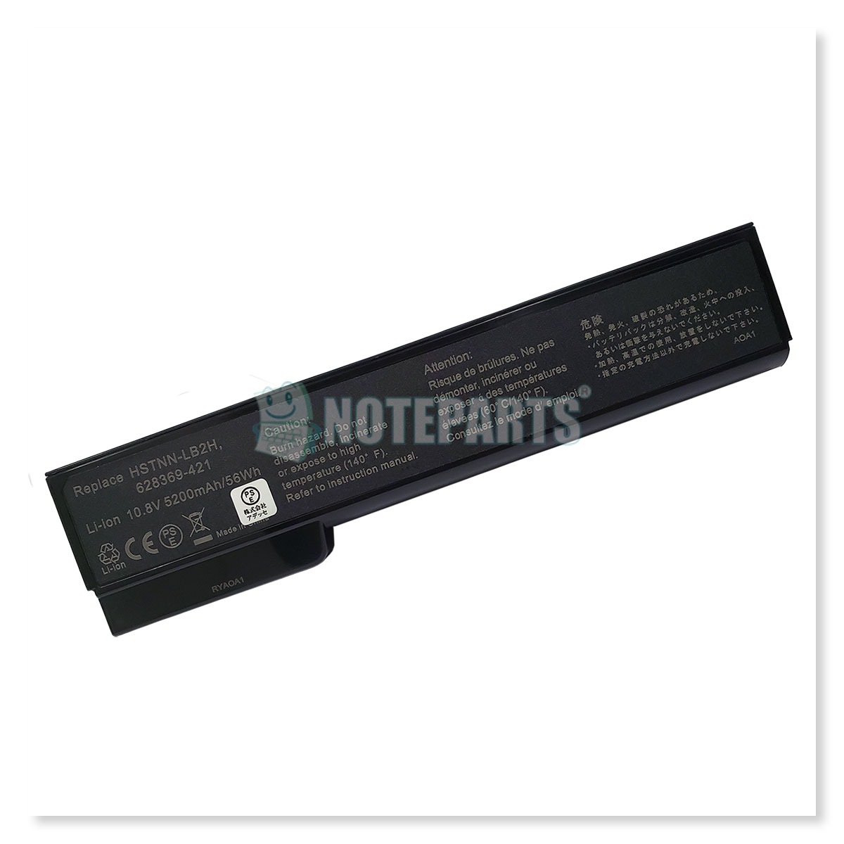 HP ProBook 6560b 6570b EliteBook 8460p 8560p バッテリー QK642AA 