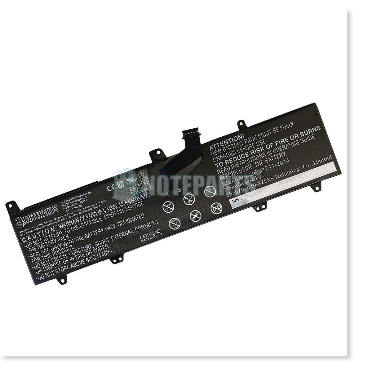 Dell �ǥ� Inspiron 11 3000���꡼�� 3162 3164 3168 3169 3179 �Хåƥ꡼ 0JV6J PGYK5�б�