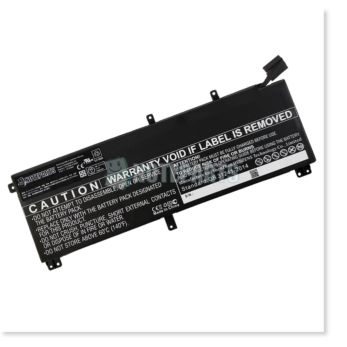 Dell �ǥ� XPS 15 (9530) Precison M3800 6���� �Хåƥ꡼ 7D1WJ H76MV T0TRM Y758W�б�