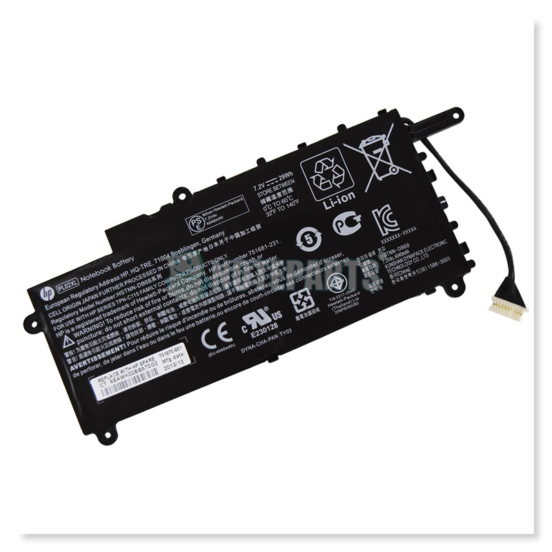 HP���� Pavilion 11-n000 x360 Li-ion �Хåƥ꡼ PL02XL 751681-231