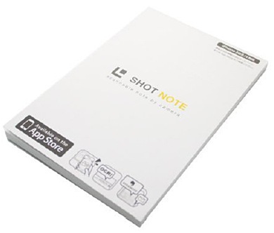 SHOT NOTE ����åȥΡ��� ���ѥå� M������ �ۥ磻��