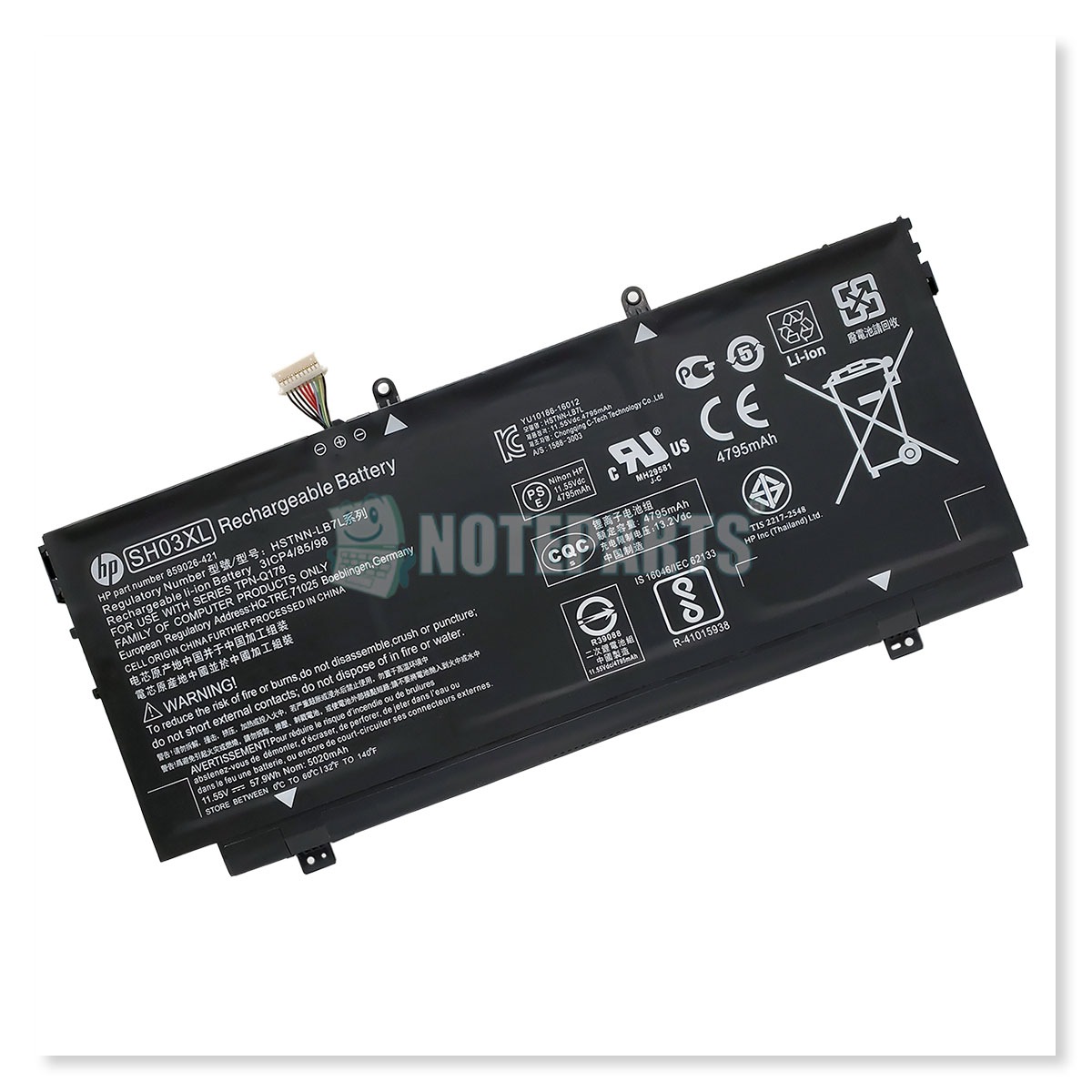 HP���� Spectre x360 13-ac000 �Хåƥ꡼ SH03XL CN03XL 859026-421 901345-855 HSTNN-LB7L