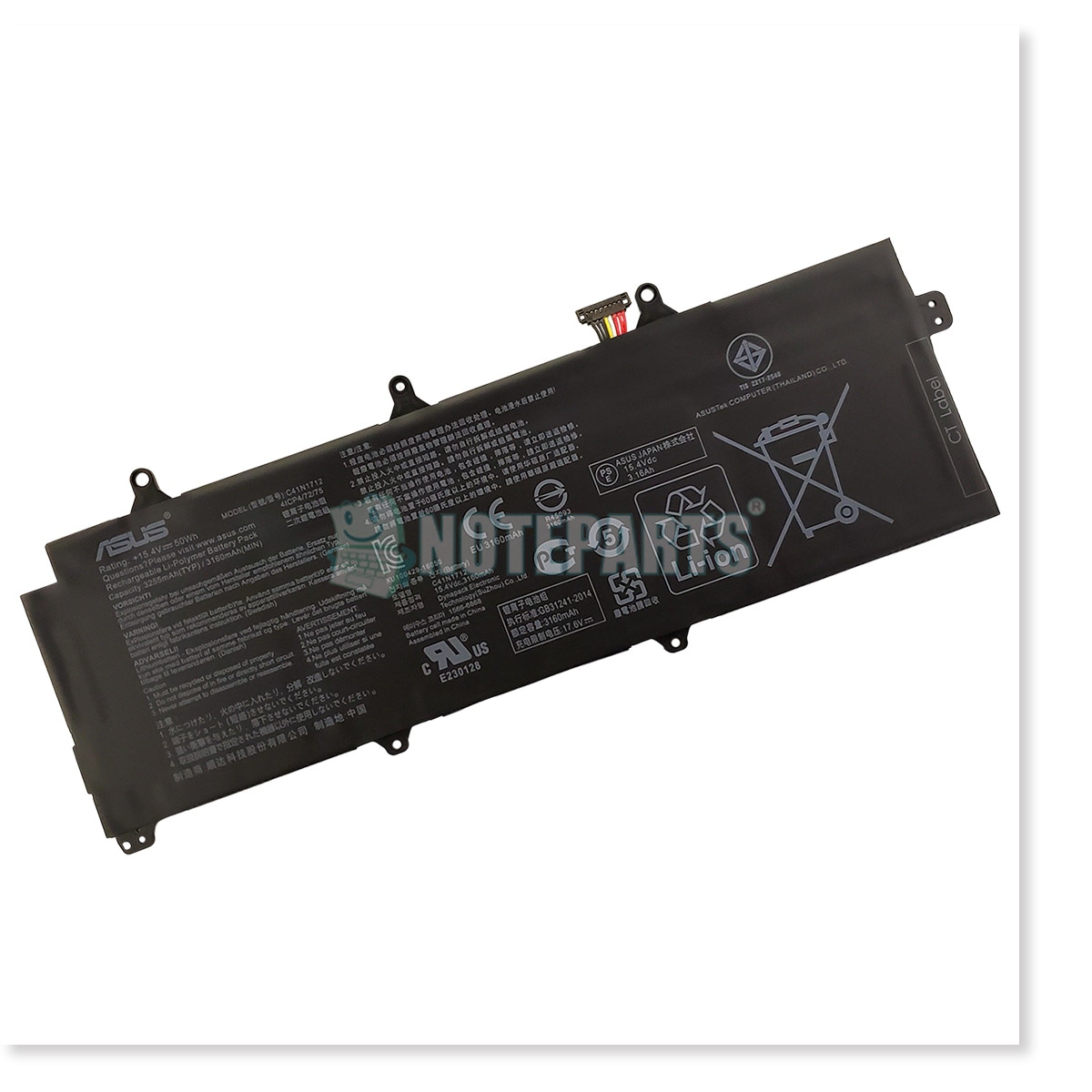 Asus���� ���������� ROG ZEPHYRUS GX501 GX501GI GX501VI GX501VS �Хåƥ꡼ C41N1712