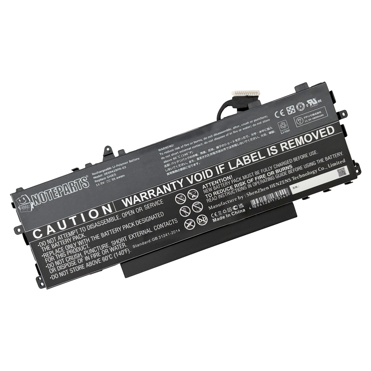 Dell �ǥ� Latitude 9420 9420 2-in-1 �Хåƥ꡼ GHJC5 �б�