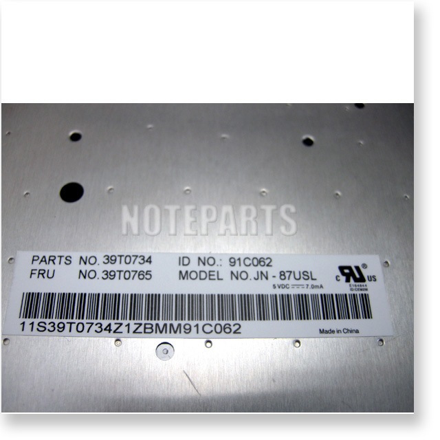 IBM ThinkPad T40 R50 ꡼ 15.0 Ѹ쥭ܡ 39T0765