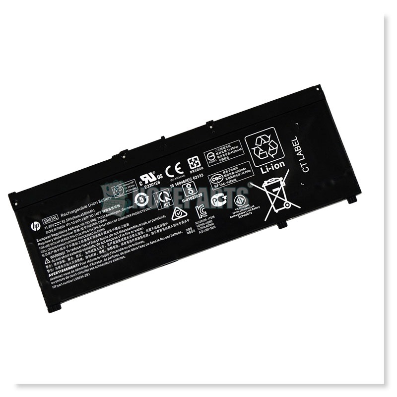 HP Pavilion Gaming 15-cx0000 Хåƥ꡼ SR03XL HSTNN-DB8Q L08934-1B1 L08934-2B1
