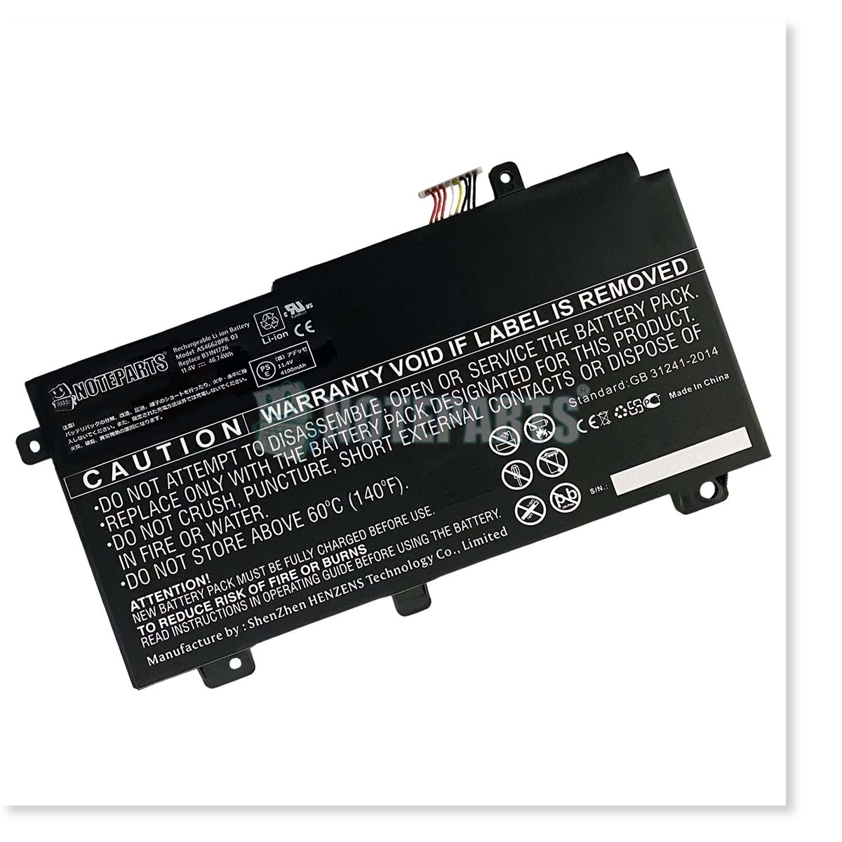 Asus ���������� TUF Gaming FX504G FX504GD FX504GE �Хåƥ꡼ B31N1726�б�