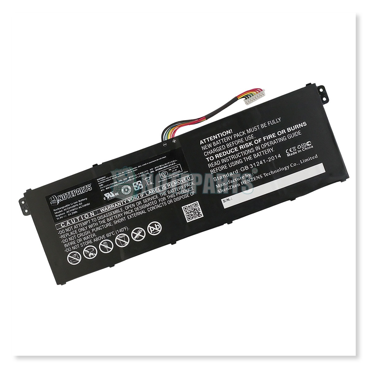 Acer Aspire ES15 ES1-523 ES1-533 ES1-571 �Хåƥ꡼ AC14B13J AC14B18J�б�