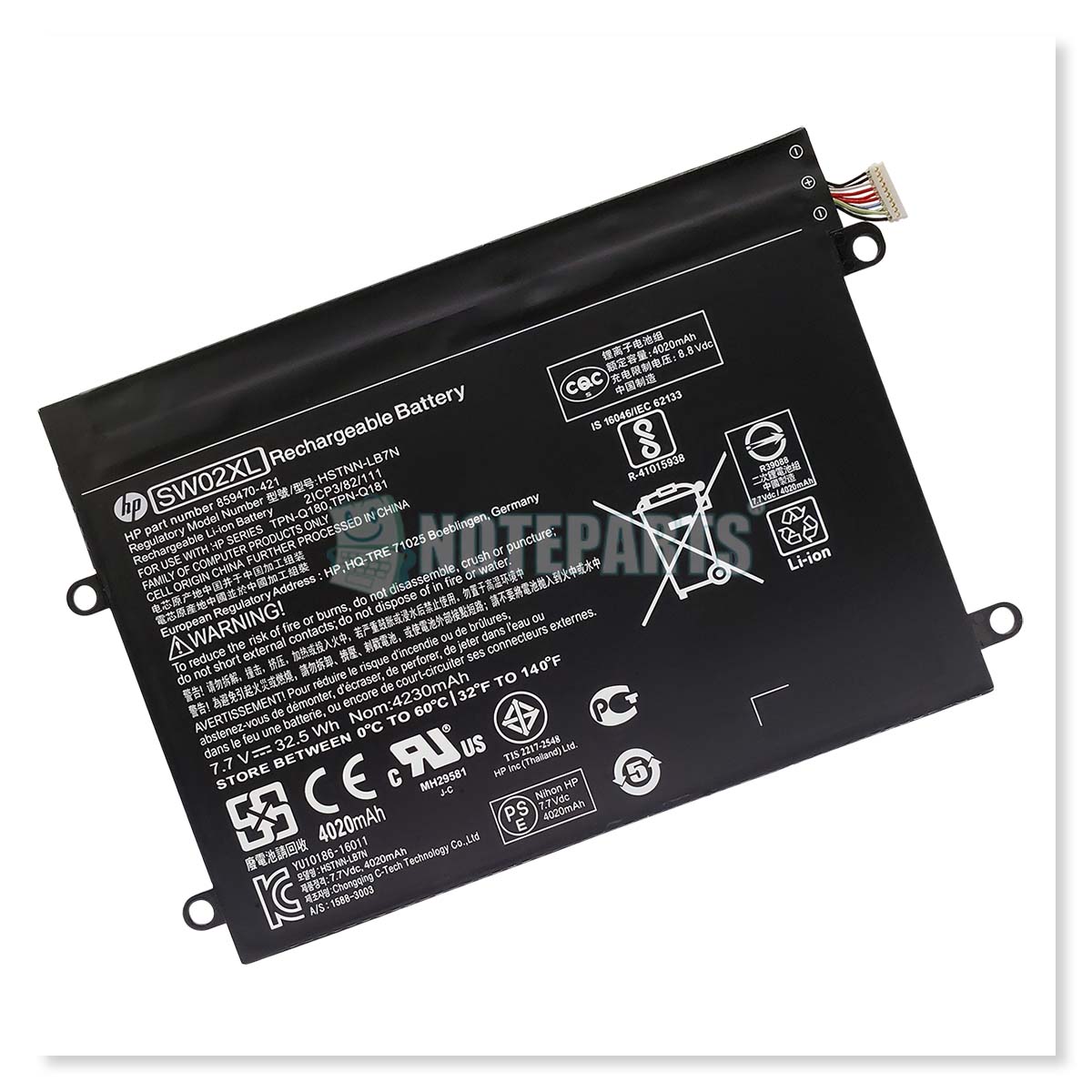 HP���� x2 210 G2 �Хåƥ꡼ 859517-855 HSTNN-IB7N SW02XL