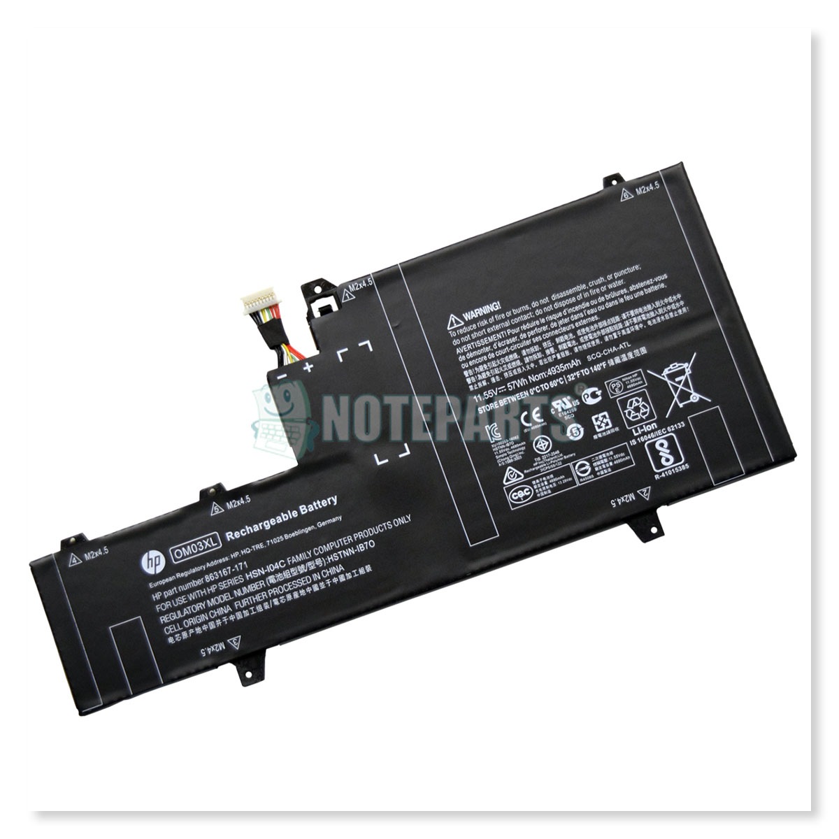 HP���� EliteBook x360 1030 G2 �Хåƥ꡼ 863167-171 863280-855 OM03XL