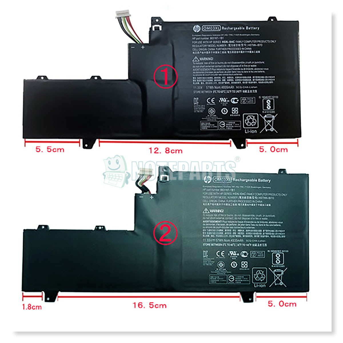 HP���� EliteBook x360 1030 G2 �Хåƥ꡼ 863167-171 863280-855 OM03XL