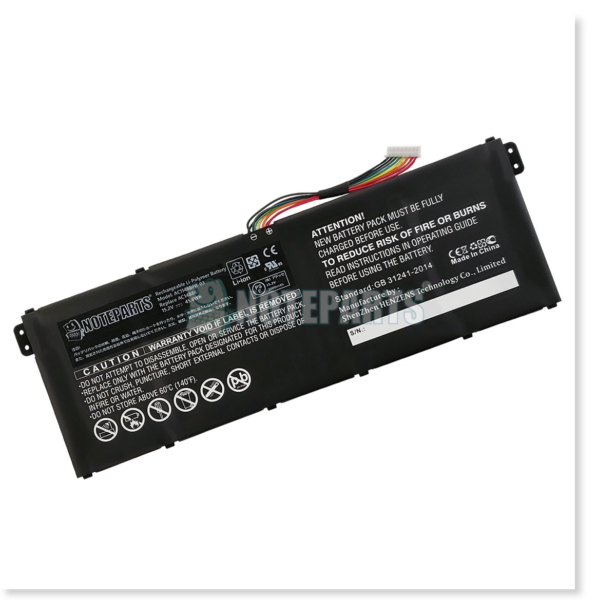 Acer Aspire E3-112 ES1-111 ES1-511 R3-131 V3-371 Chromebook CB3 Хåƥ꡼ AC14B8Kб