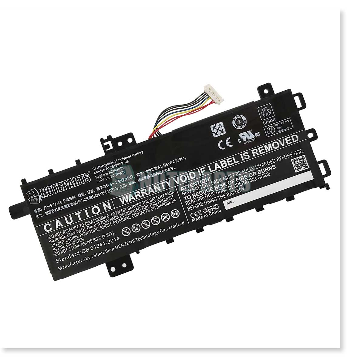 Asus ���������� VivoBook 15 X512FA �Хåƥ꡼ B21N1818�б�