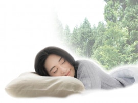 能登ヒバから生まれた 木のアロマ枕 【送料無料】
