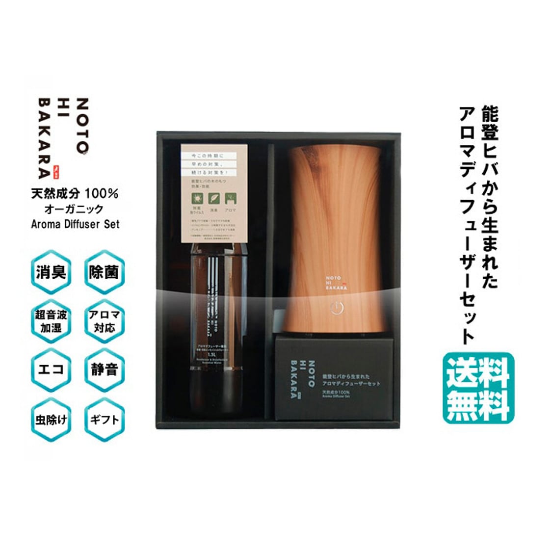 アロマディフューザーセット| Aroma Diffuser Set | すべての商品