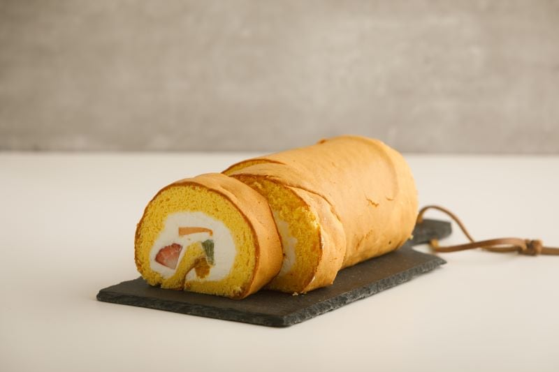 北海道クリームのフルーツロール