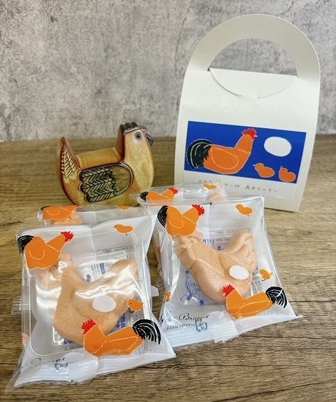 名古屋コーチン卵　最中クッキー４個入り