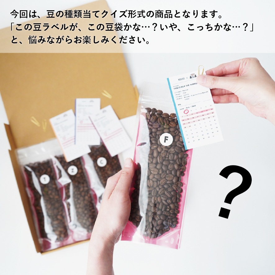 NOUDO×珈琲大学　３大原種+１ コンプリートセット