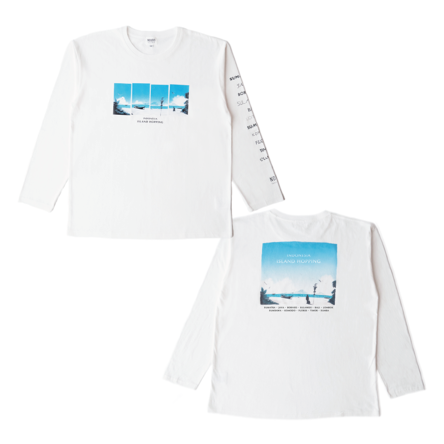ISLAND HOPPING Original Long sleeve T-shirt