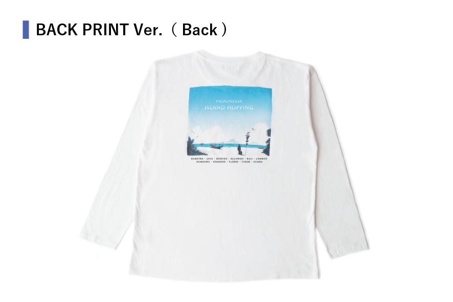 ISLAND HOPPING Original Long sleeve T-shirt