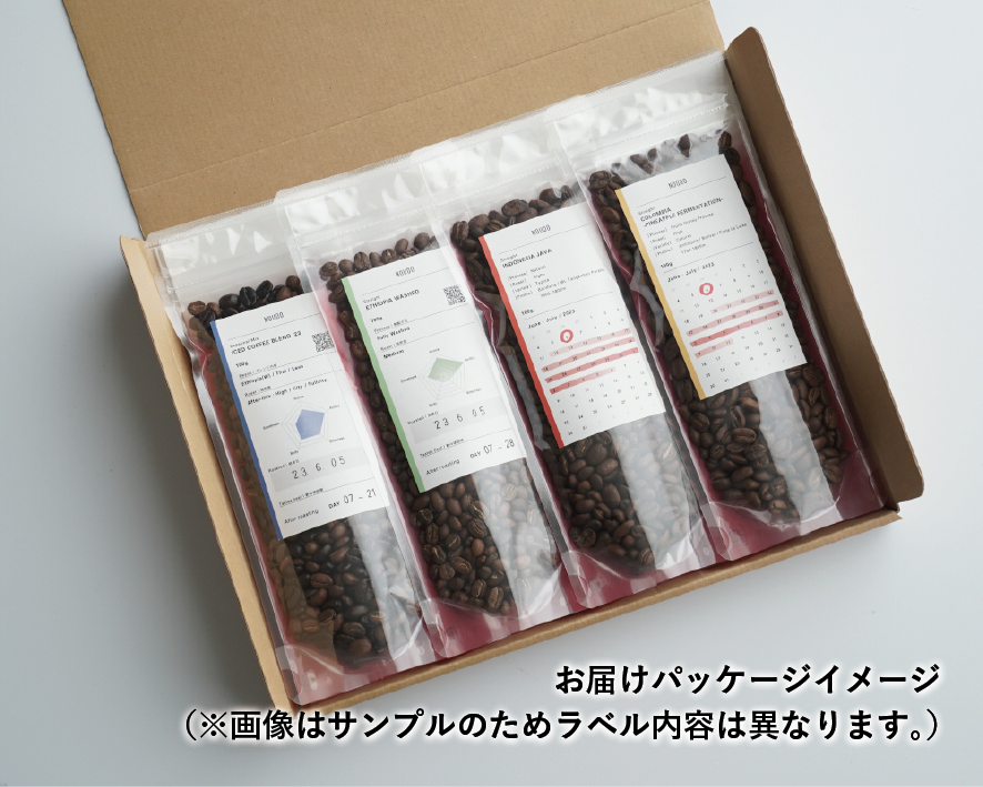 NOUDO×珈琲大学　特殊精製4本セット