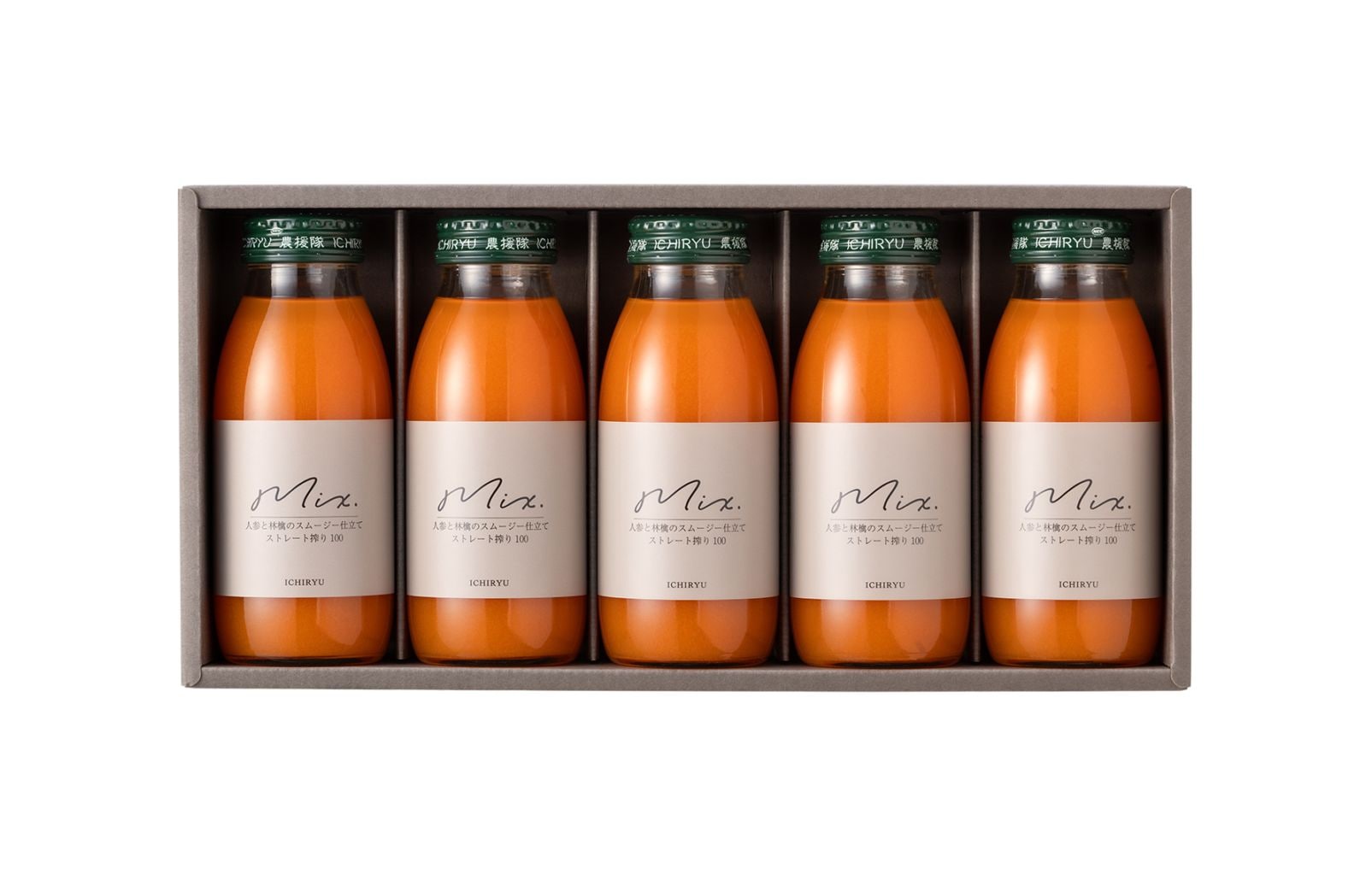 【化粧箱｜ギフト】雪国生まれのおいしい人参ミックスジュース