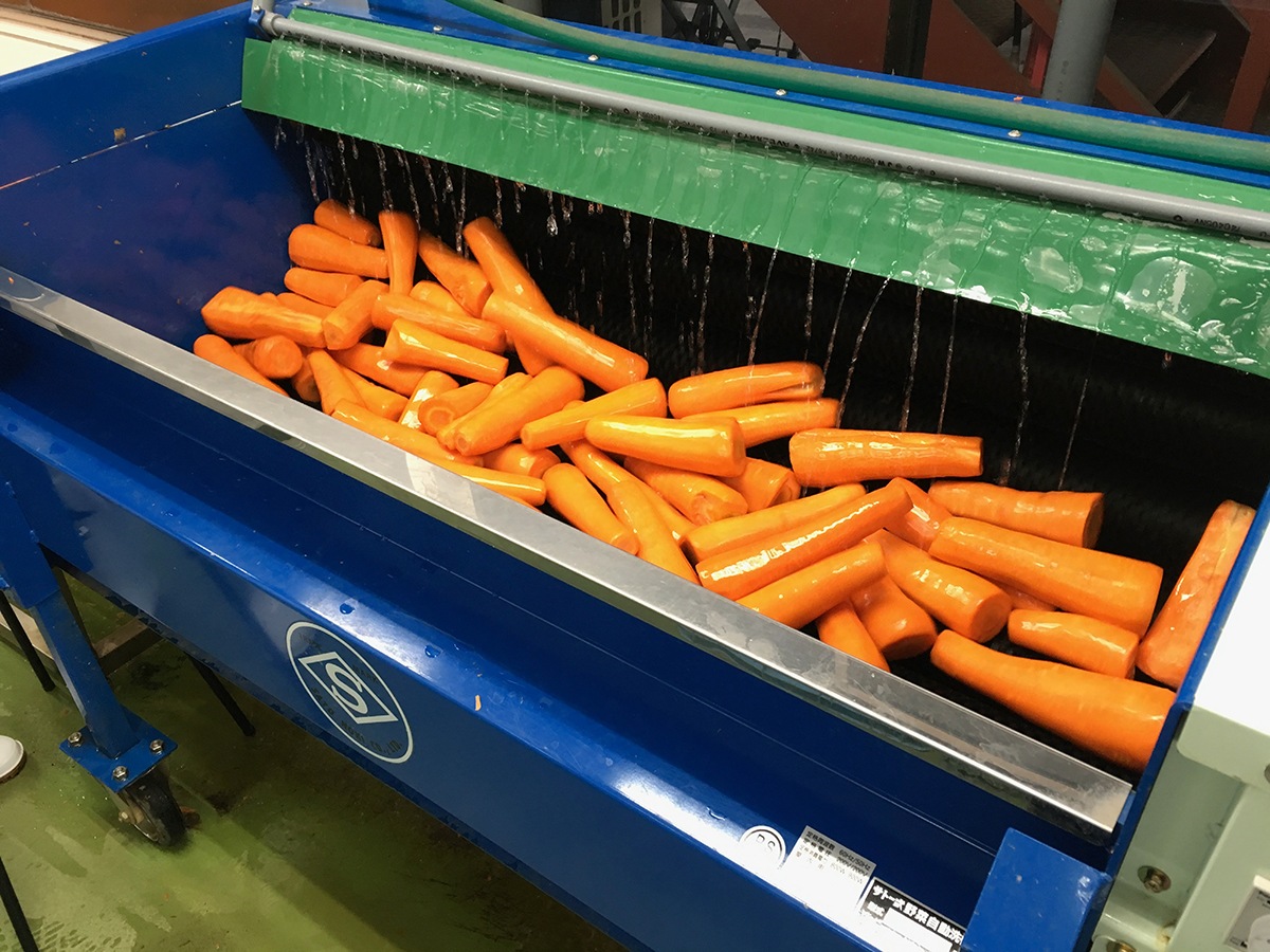 雪国生まれのおいしい人参ジュース