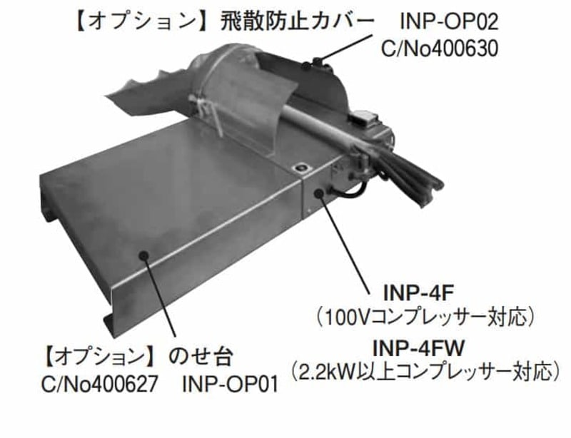 ねぎアジャスターオプション飛散防止カバーイリノINP-OP02B