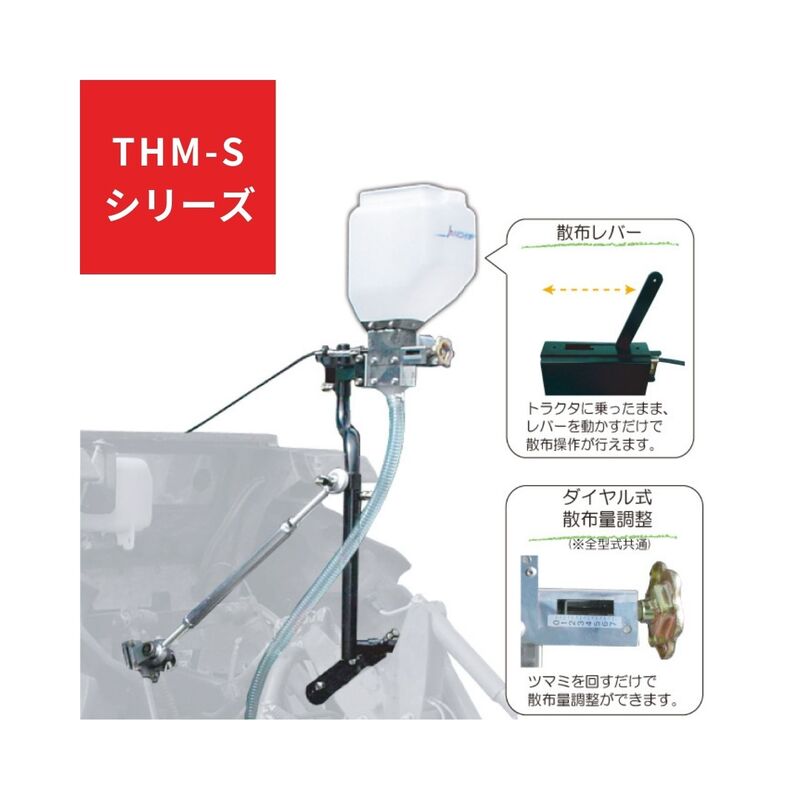 トラクタ用薬剤散布機 THMシリーズ 殺虫 殺菌 除草剤 薬剤散布 ジョーニシ  THM-S-1