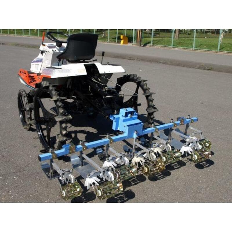 田植え機アタッチメント除草機あめんぼ号AT美善SPW-61 | 農業用品