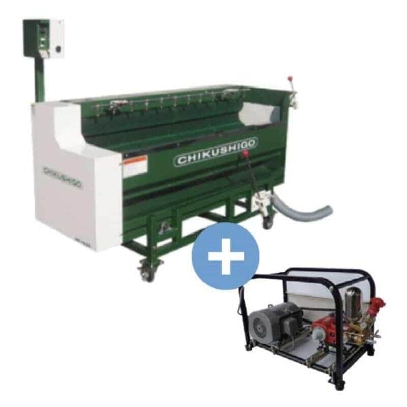 カンショ洗浄機 動噴セット KT6-1500DAN+KMD-617 ちくし号農機製作所